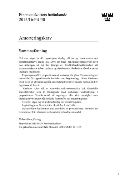 Omslaget till bet. 2015/16:FiU30