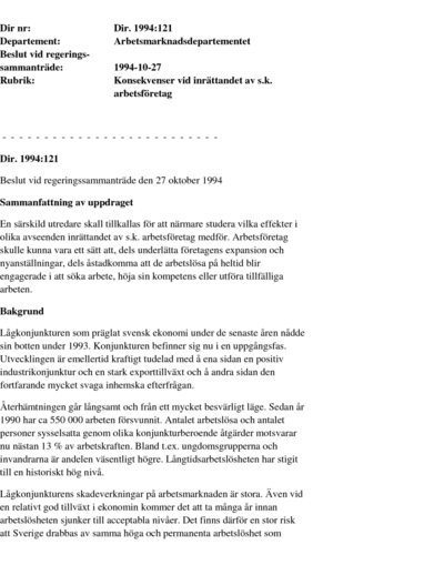 Omslaget till dir. 1994:121