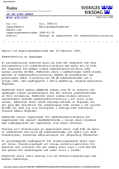 Omslaget till dir. 2004:21