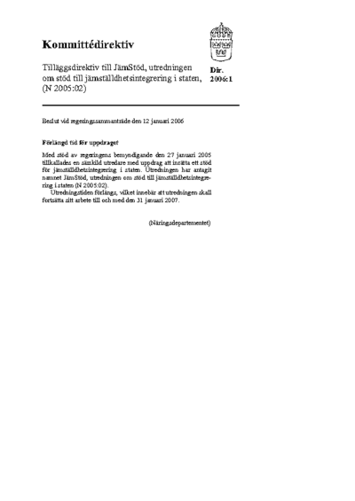 Omslaget till dir. 2006:1