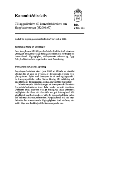Omslaget till dir. 2006:104