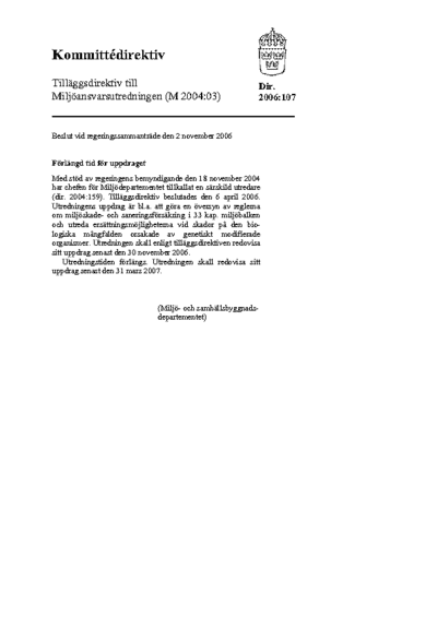 Omslaget till dir. 2006:107