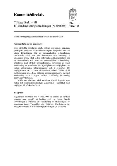 Omslaget till dir. 2006:117