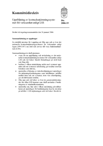 Omslaget till dir. 2006:15