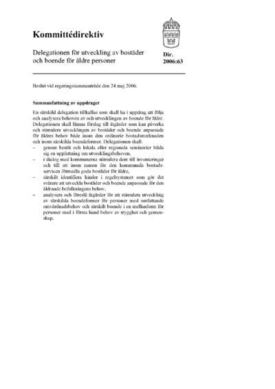 Omslaget till dir. 2006:63