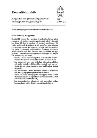 Omslaget till dir. 2007:131