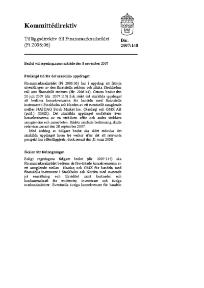 Omslaget till dir. 2007:148