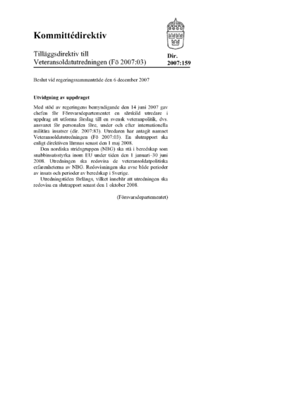Omslaget till dir. 2007:159