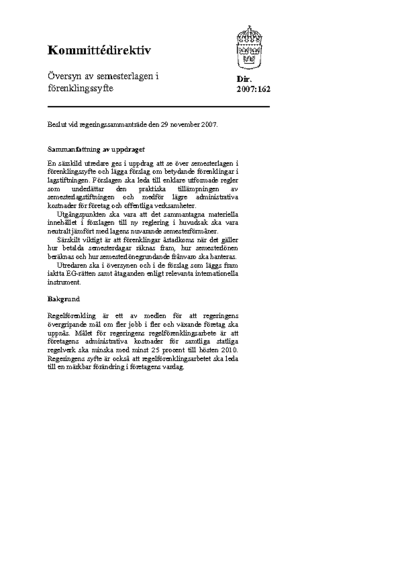 Omslaget till dir. 2007:162