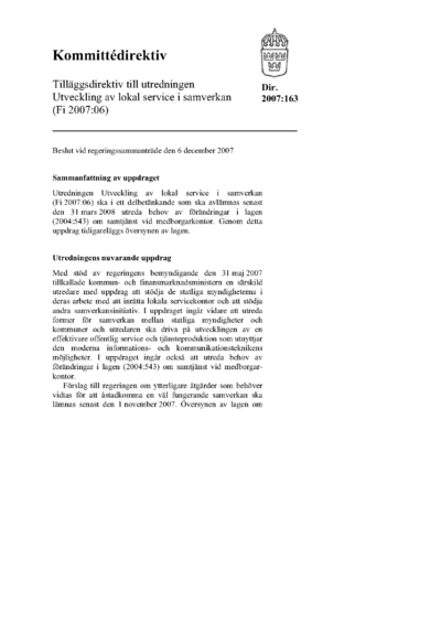 Omslaget till dir. 2007:163