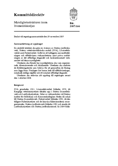 Omslaget till dir. 2007:166