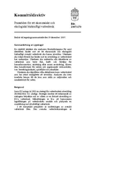 Omslaget till dir. 2007:170