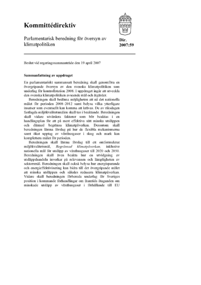 Omslaget till dir. 2007:59