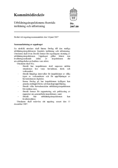 Omslaget till dir. 2007:80