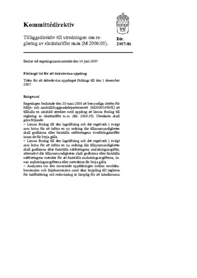 Omslaget till dir. 2007:86