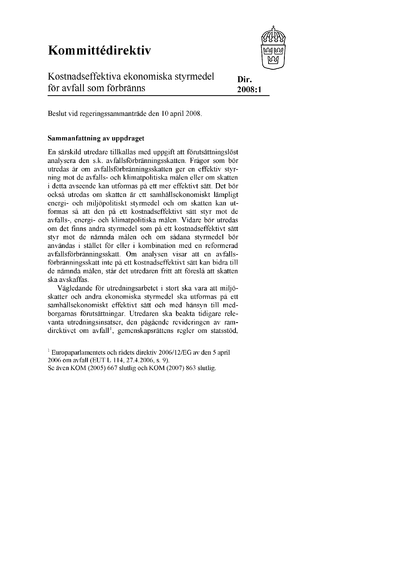 Omslaget till dir. 2008:1