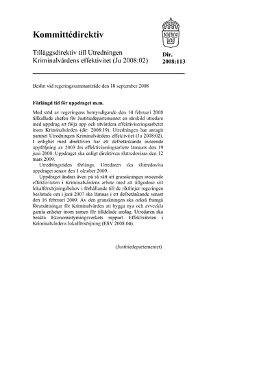 Omslaget till dir. 2008:113