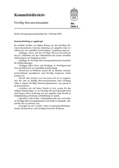 Omslaget till dir. 2008:2
