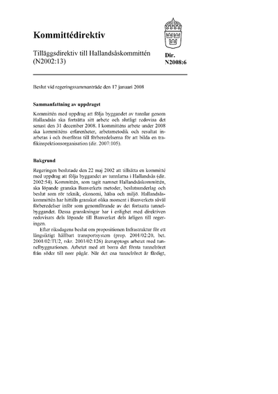 Omslaget till dir. 2008:6