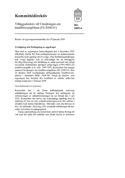 Omslaget till dir. 2009:4