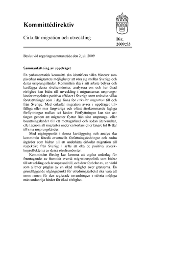 Omslaget till dir. 2009:53