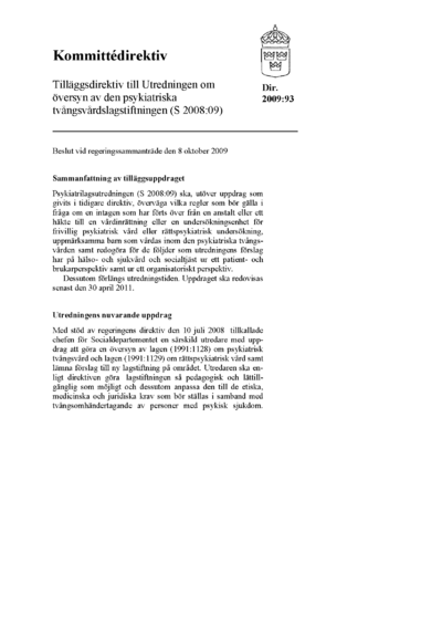 Omslaget till dir. 2009:93
