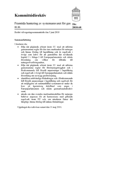 Omslaget till dir. 2010:60