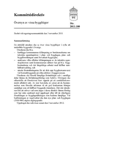 Omslaget till dir. 2011:100