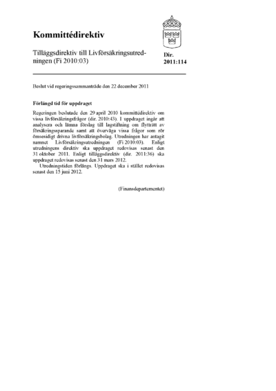 Omslaget till dir. 2011:114