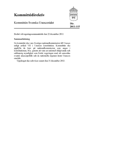 Omslaget till dir. 2011:115