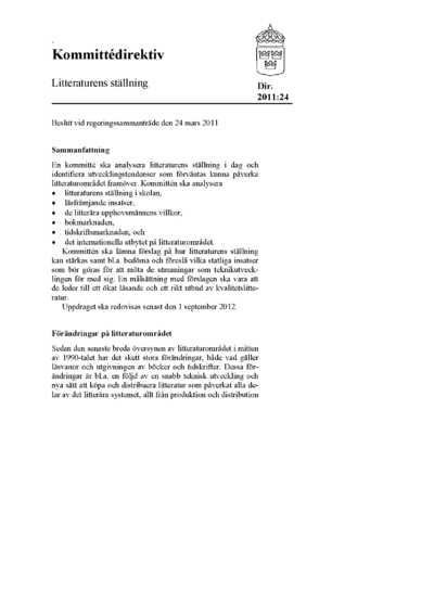 Omslaget till dir. 2011:24