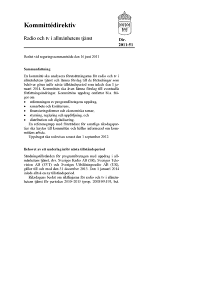 Omslaget till dir. 2011:51