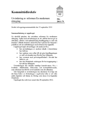 Omslaget till dir. 2011:79