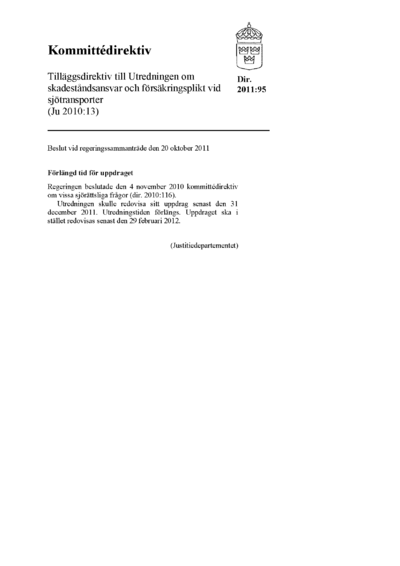 Omslaget till dir. 2011:95