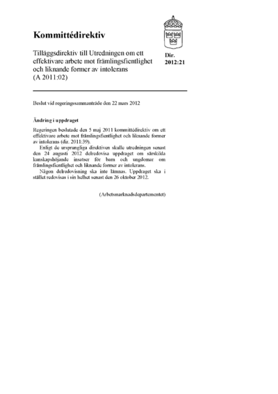 Omslaget till dir. 2012:21