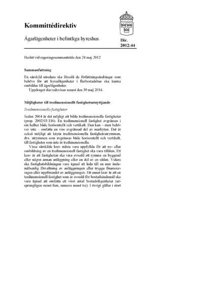 Omslaget till dir. 2012:44