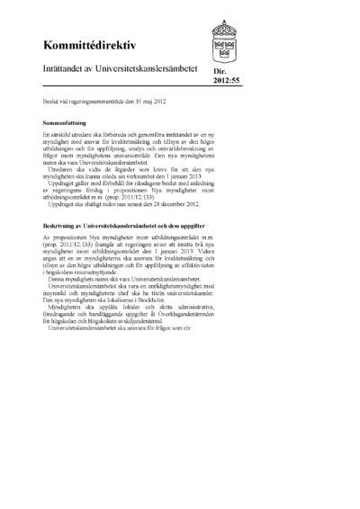 Omslaget till dir. 2012:55