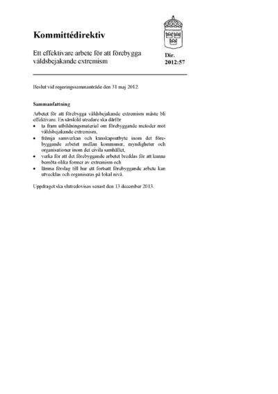 Omslaget till dir. 2012:57