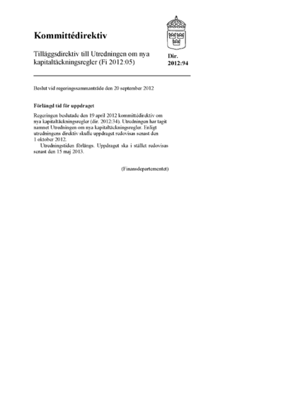 Omslaget till dir. 2012:94