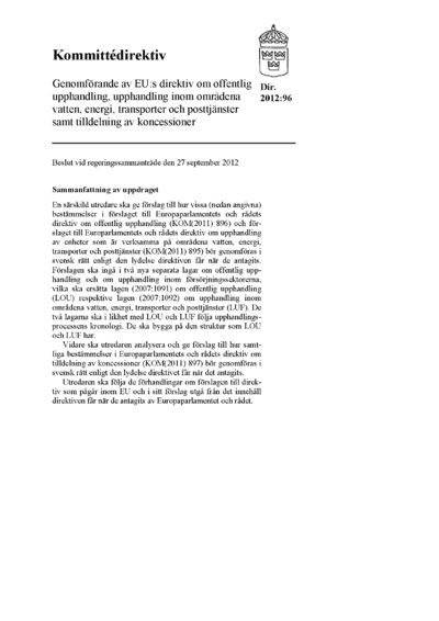 Omslaget till dir. 2012:96