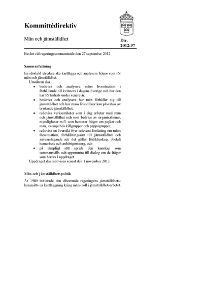 Omslaget till dir. 2012:97