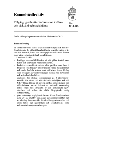 Omslaget till dir. 2013:125