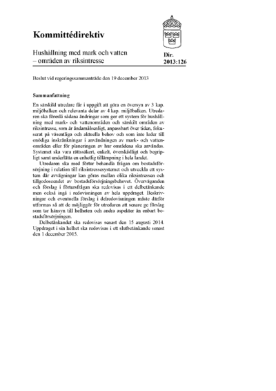 Omslaget till dir. 2013:126