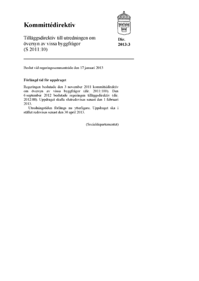 Omslaget till dir. 2013:3