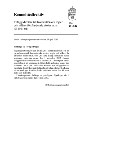 Omslaget till dir. 2013:42