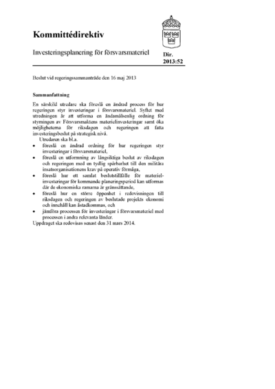 Omslaget till dir. 2013:52