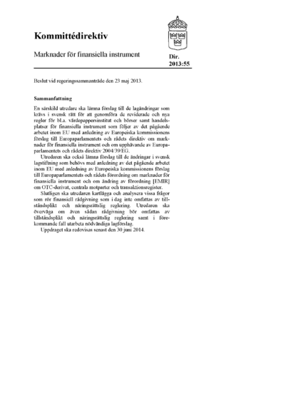 Omslaget till dir. 2013:55
