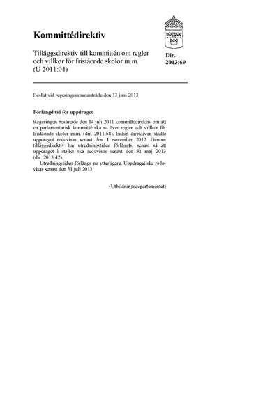 Omslaget till dir. 2013:69