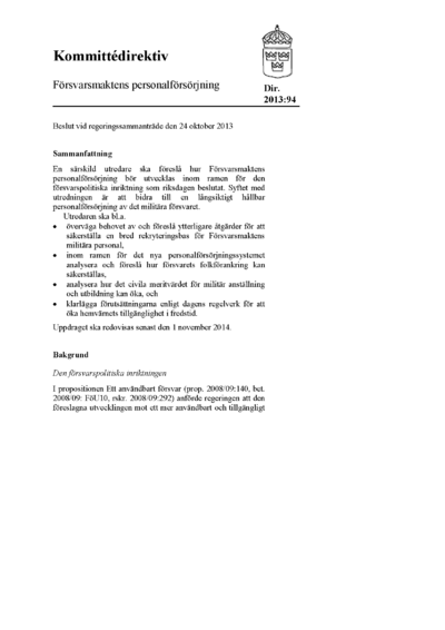 Omslaget till dir. 2013:94