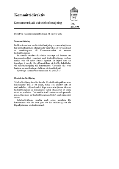 Omslaget till dir. 2013:95